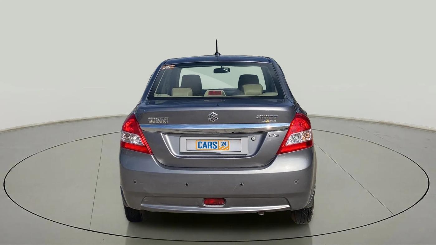 2014 Maruti Swift Dzire VXI, Petrol, Manual, 77,832 km, Back/Rear