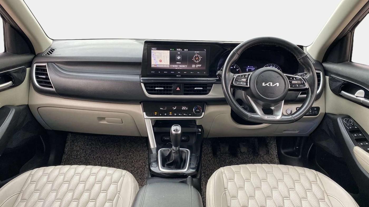 2022 KIA SELTOS HTX 1.5 PETROL, Petrol, Manual, 58,694 km, Dashboard