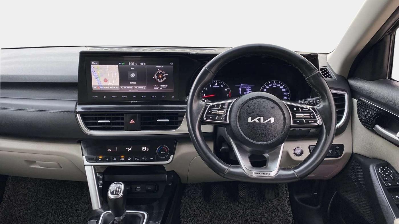 2022 KIA SELTOS HTX 1.5 PETROL, Petrol, Manual, 58,694 km, Steering Wheel Close Up