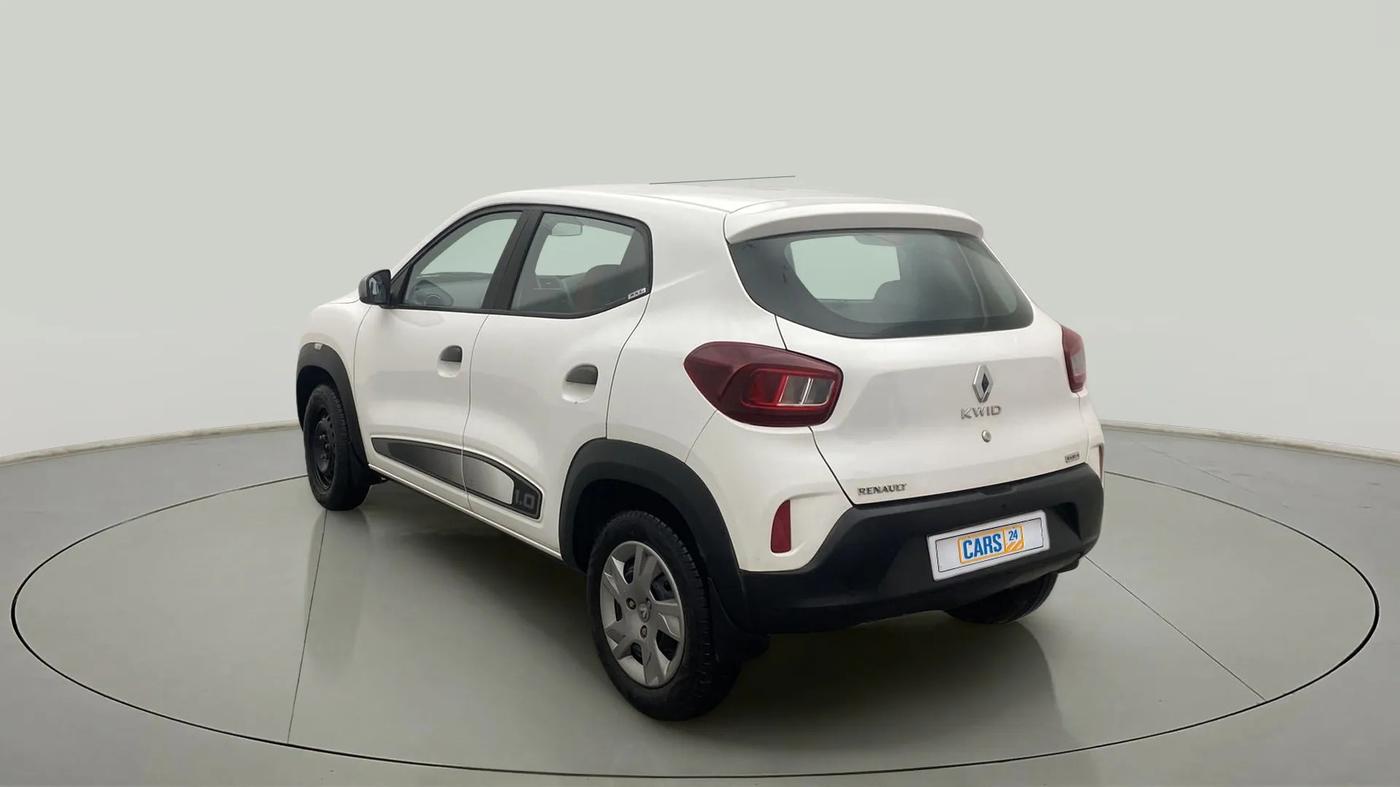 2020 Renault Kwid RXT 1.0 AMT (O), Petrol, Automatic, 5,762 km, Left Back Diagonal