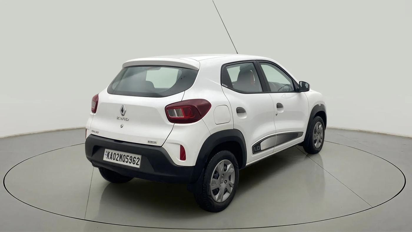 2020 Renault Kwid RXT 1.0 AMT (O), Petrol, Automatic, 5,762 km, Right Back Diagonal
