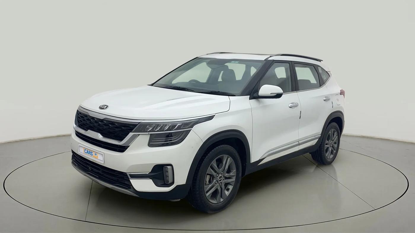 2020 KIA SELTOS HTX 1.5 PETROL, Petrol, Manual, 51,917 km, Left Front Diagonal