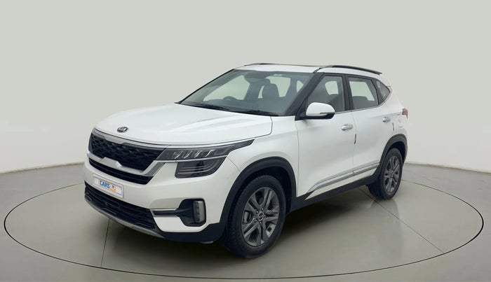 2020 KIA SELTOS HTX 1.5 PETROL, Petrol, Manual, 51,917 km, Left Front Diagonal