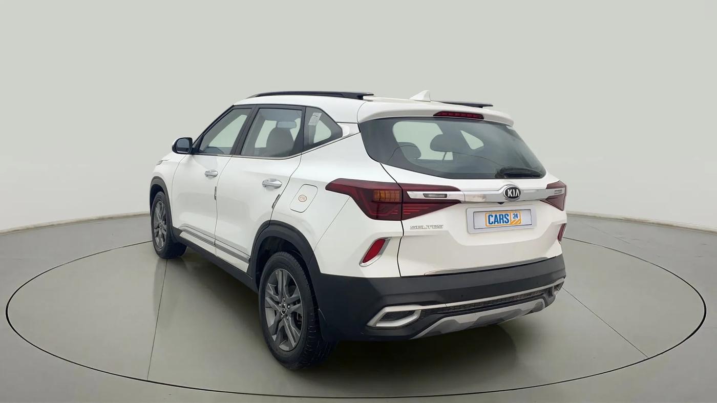 2020 KIA SELTOS HTX 1.5 PETROL, Petrol, Manual, 51,917 km, Left Back Diagonal