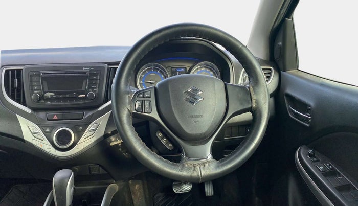 2017 Maruti Baleno ZETA CVT PETROL 1.2, Petrol, Automatic, 35,842 km, Steering Wheel Close Up