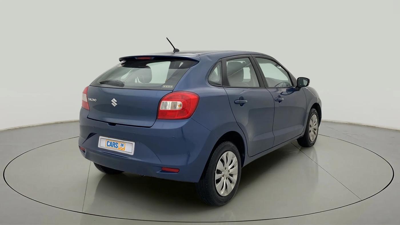 2018 Maruti Baleno DELTA PETROL 1.2, Petrol, Manual, 40,833 km, Right Back Diagonal