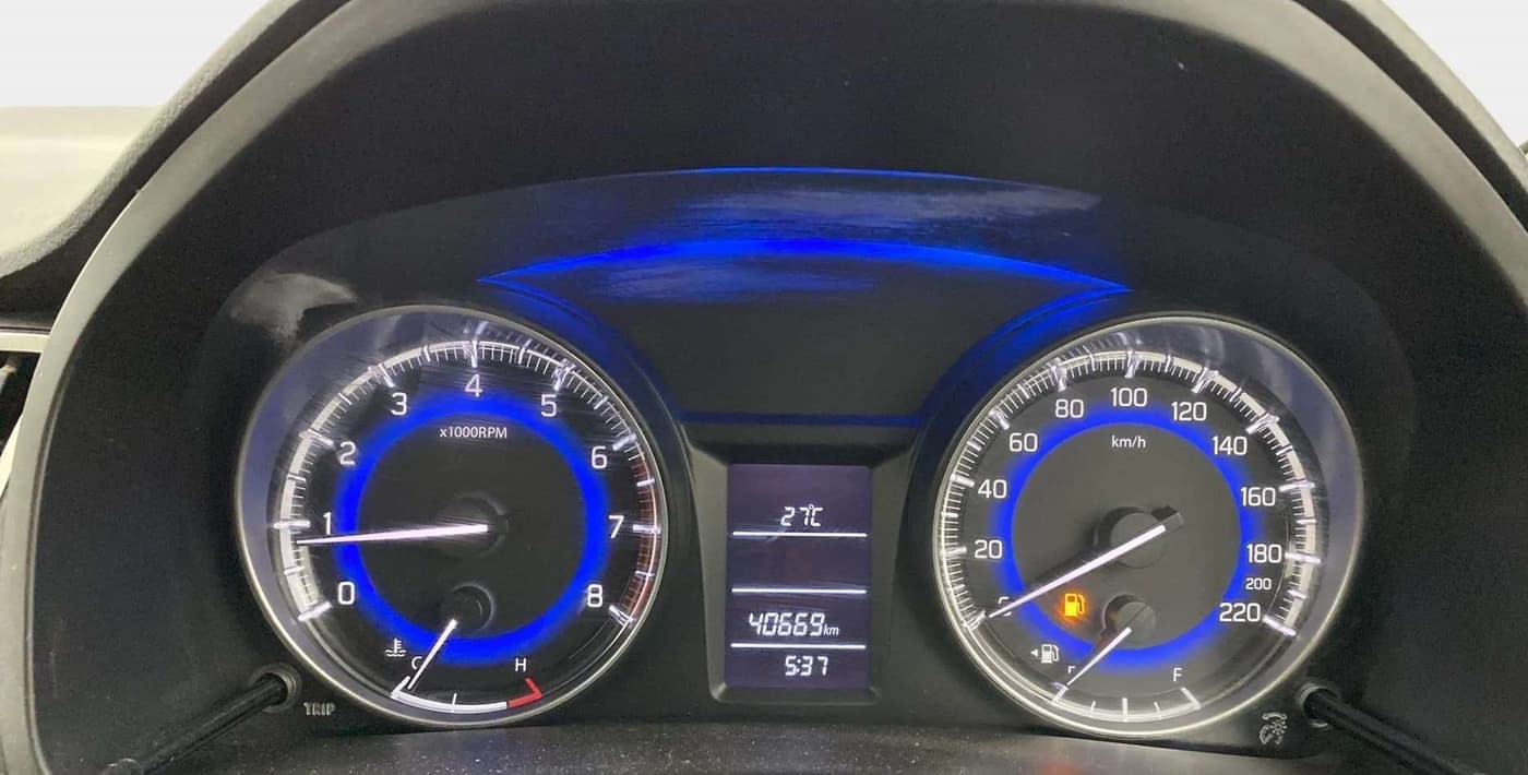 2018 Maruti Baleno DELTA PETROL 1.2, Petrol, Manual, 40,833 km, Odometer Image