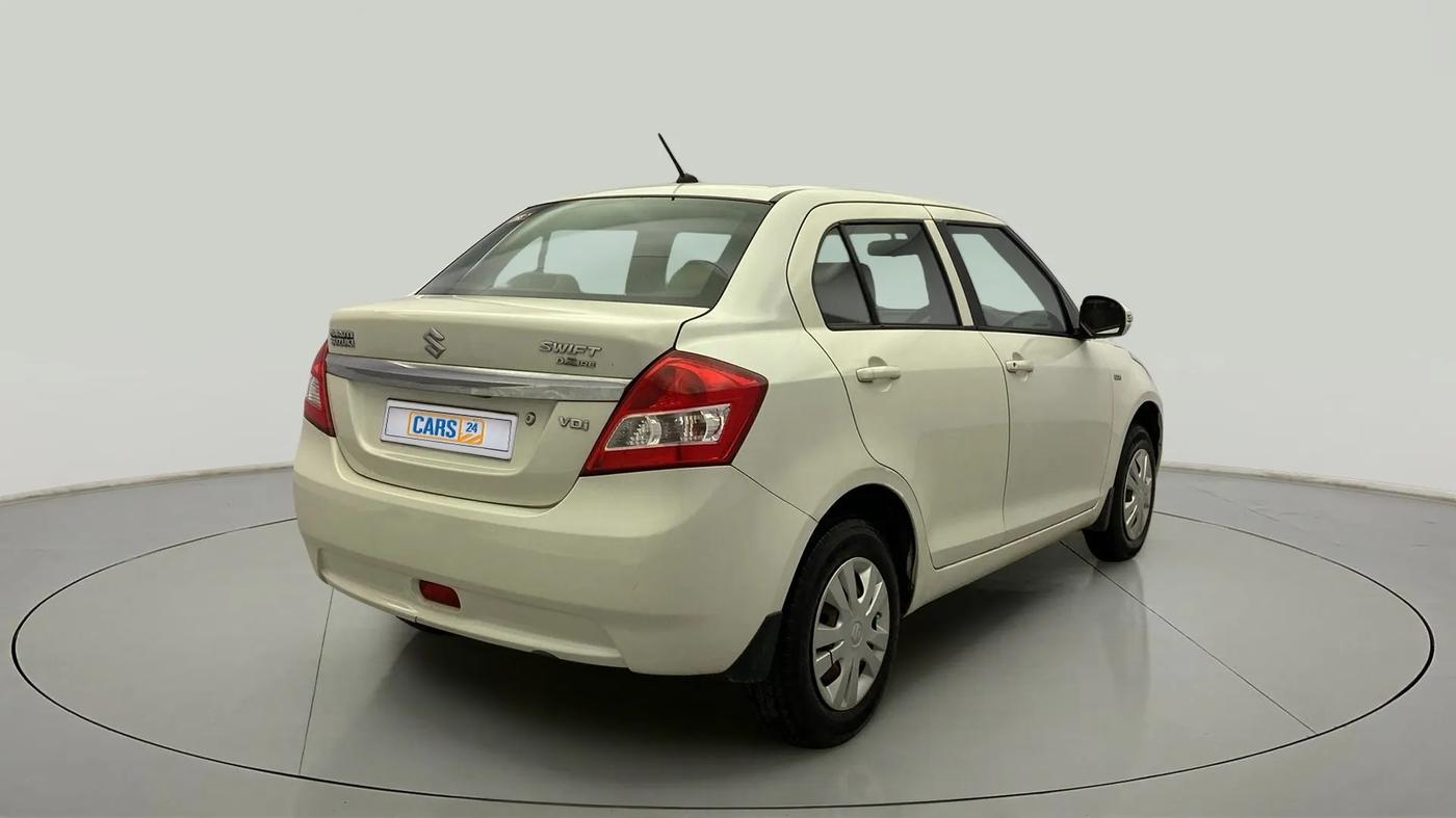 2014 Maruti Swift Dzire VDI, Diesel, Manual, 56,621 km, Right Back Diagonal