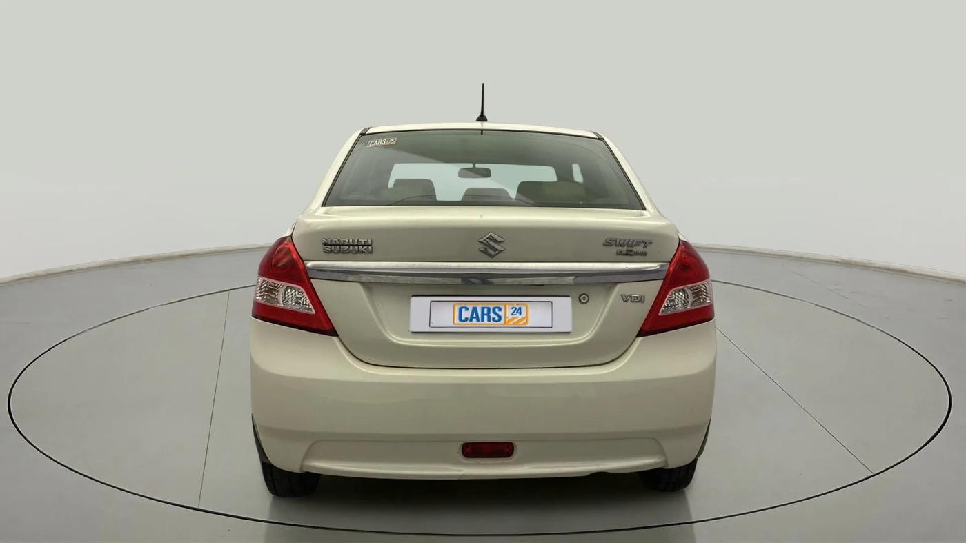 2014 Maruti Swift Dzire VDI, Diesel, Manual, 56,621 km, Back/Rear