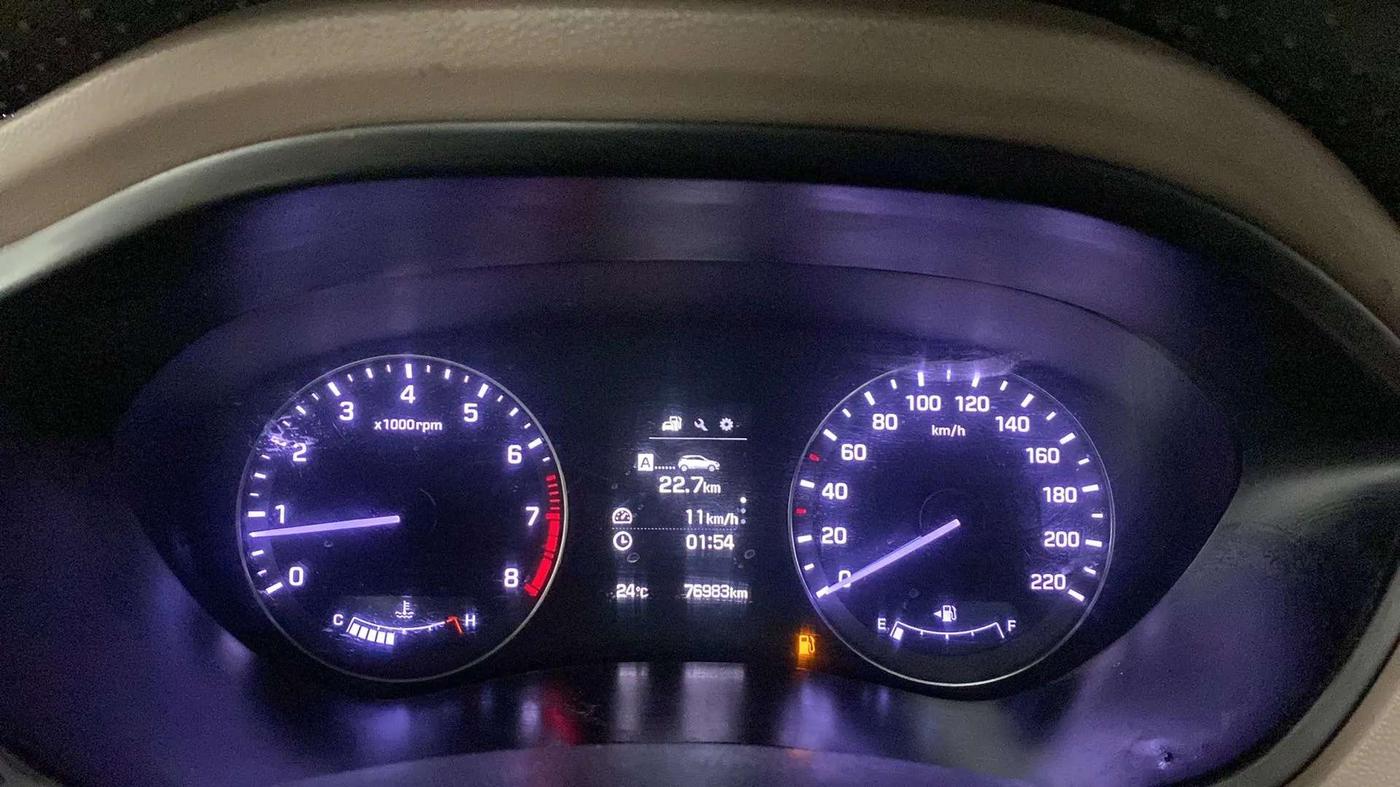 2016 Hyundai Elite i20 ASTA 1.2, Petrol, Manual, 77,611 km, Odometer Image