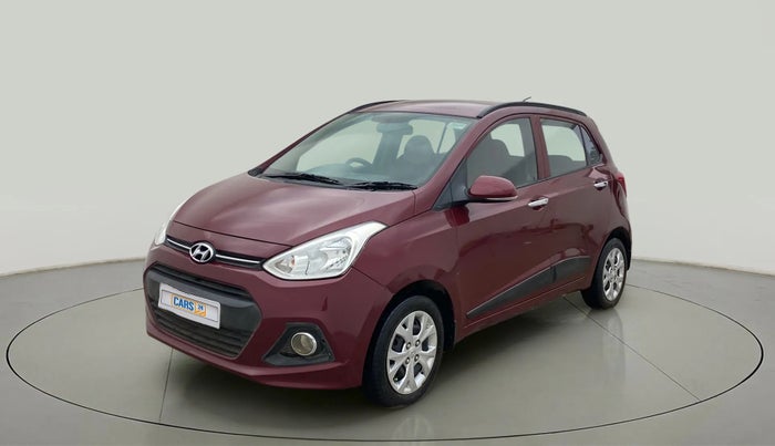 2013 Hyundai Grand i10 SPORTZ 1.2 KAPPA VTVT, Petrol, Manual, 91,026 km, Left Front Diagonal