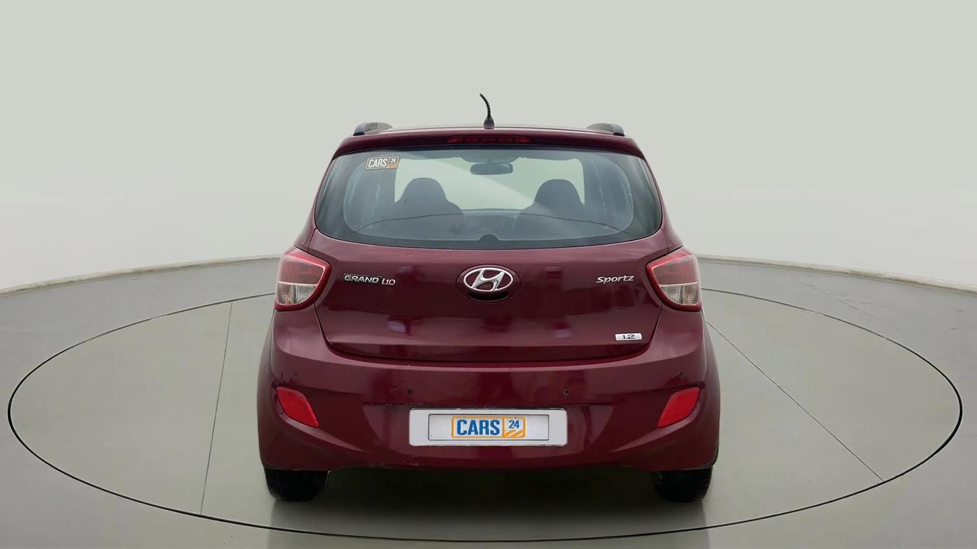 2013 Hyundai Grand i10 SPORTZ 1.2 KAPPA VTVT, Petrol, Manual, 91,026 km, Back/Rear