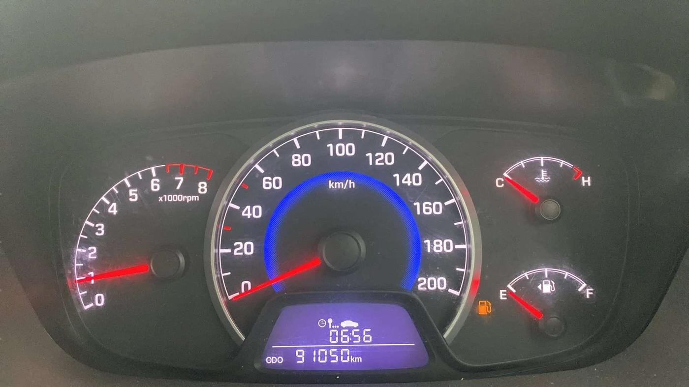 2013 Hyundai Grand i10 SPORTZ 1.2 KAPPA VTVT, Petrol, Manual, 91,026 km, Odometer Image
