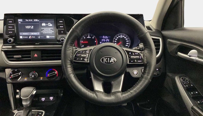 2020 KIA SELTOS HTK PLUS AT 1.5 DIESEL, Diesel, Automatic, 65,455 km, Steering Wheel Close Up