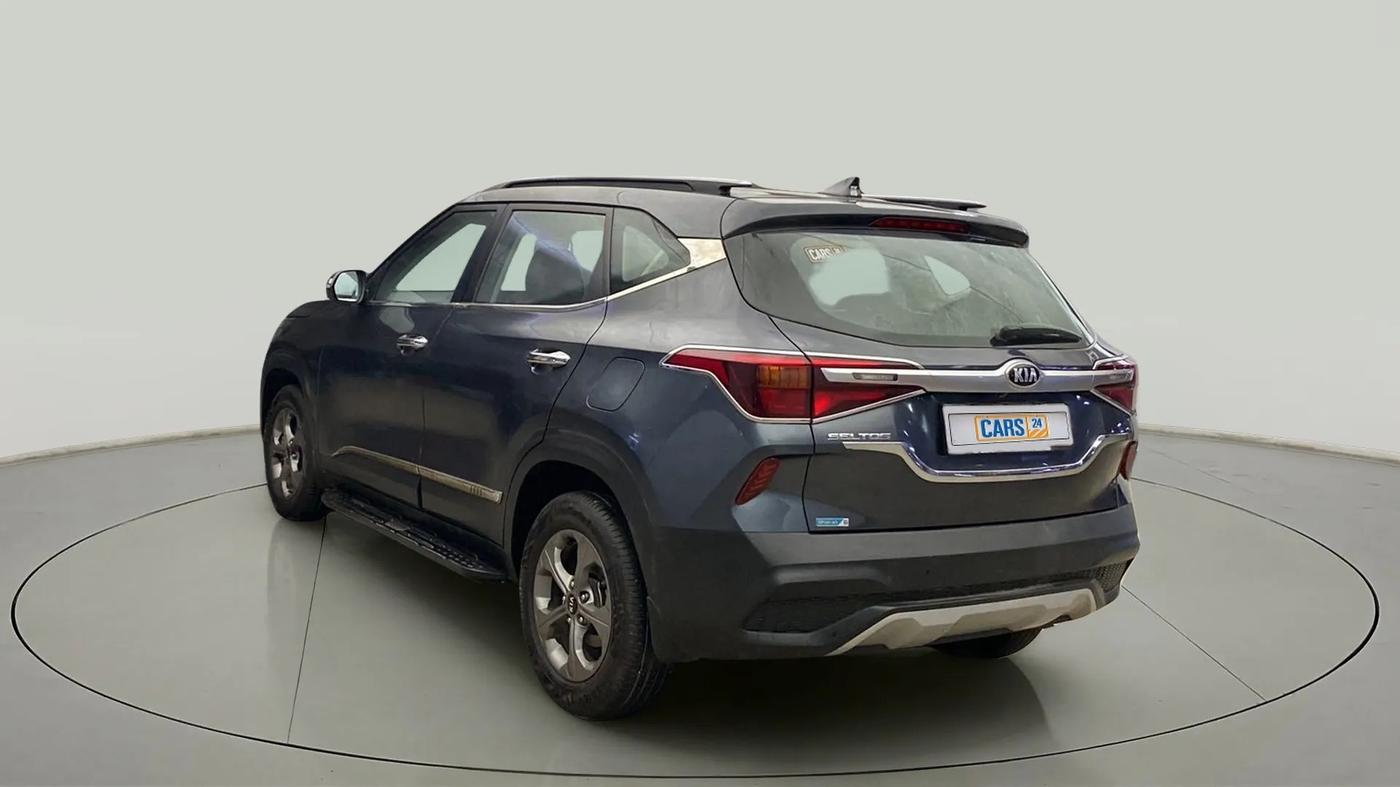 2020 KIA SELTOS HTK PLUS AT 1.5 DIESEL, Diesel, Automatic, 65,455 km, Left Back Diagonal