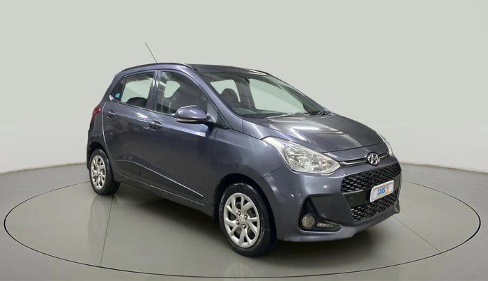 2018 Hyundai Grand i10 SPORTZ 1.2 KAPPA VTVT, Petrol, Manual, 24,611 km, Right Front Diagonal