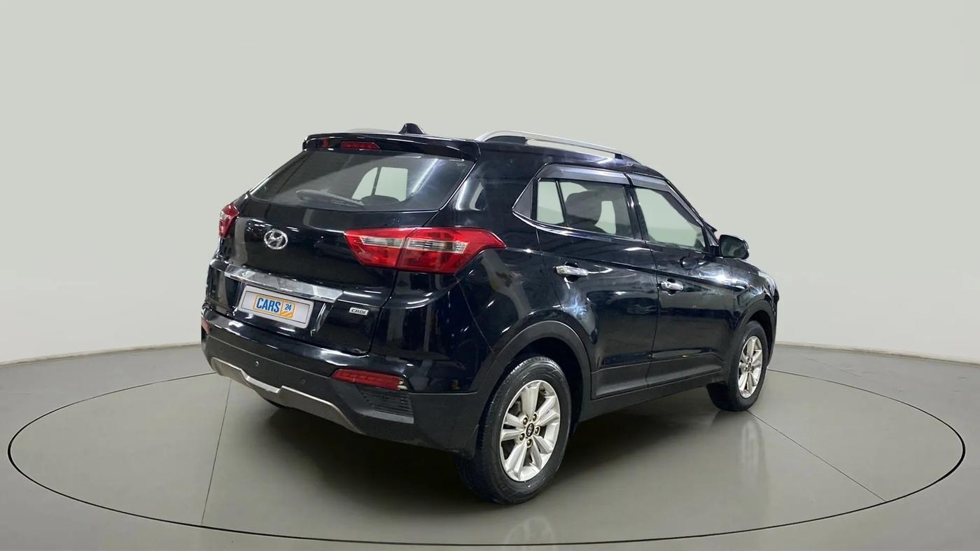 2018 Hyundai Creta SX 1.6 DIESEL, Diesel, Manual, 98,122 km, Right Back Diagonal