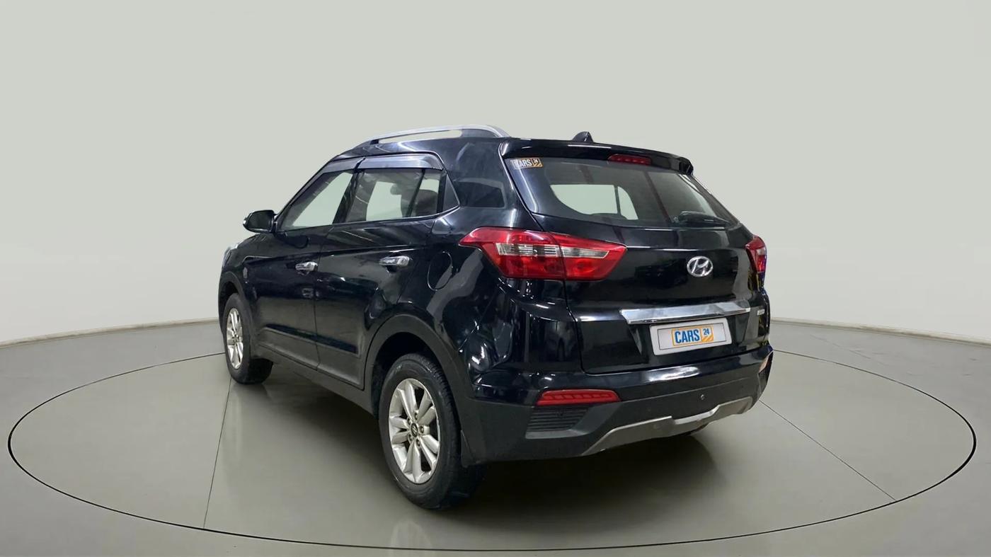 2018 Hyundai Creta SX 1.6 DIESEL, Diesel, Manual, 98,122 km, Left Back Diagonal