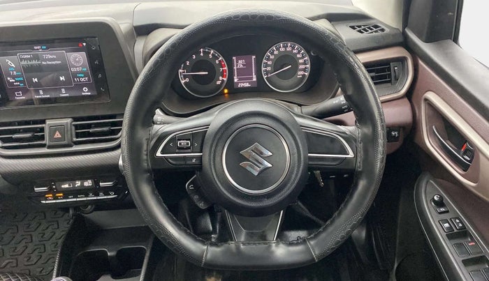 2023 Maruti FRONX DELTA PLUS 1.2MT, Petrol, Manual, 23,447 km, Steering Wheel Close Up