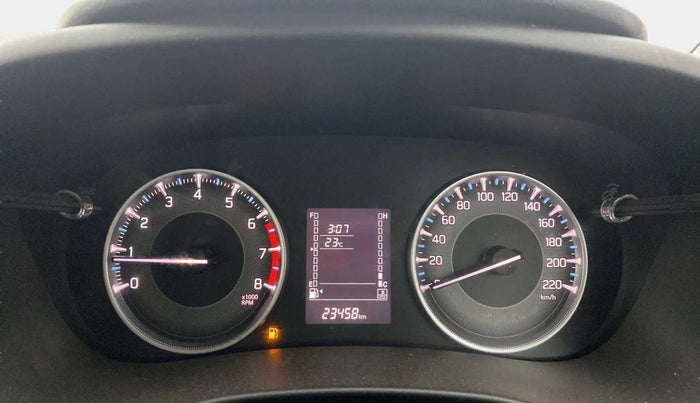 2023 Maruti FRONX DELTA PLUS 1.2MT, Petrol, Manual, 23,447 km, Odometer Image