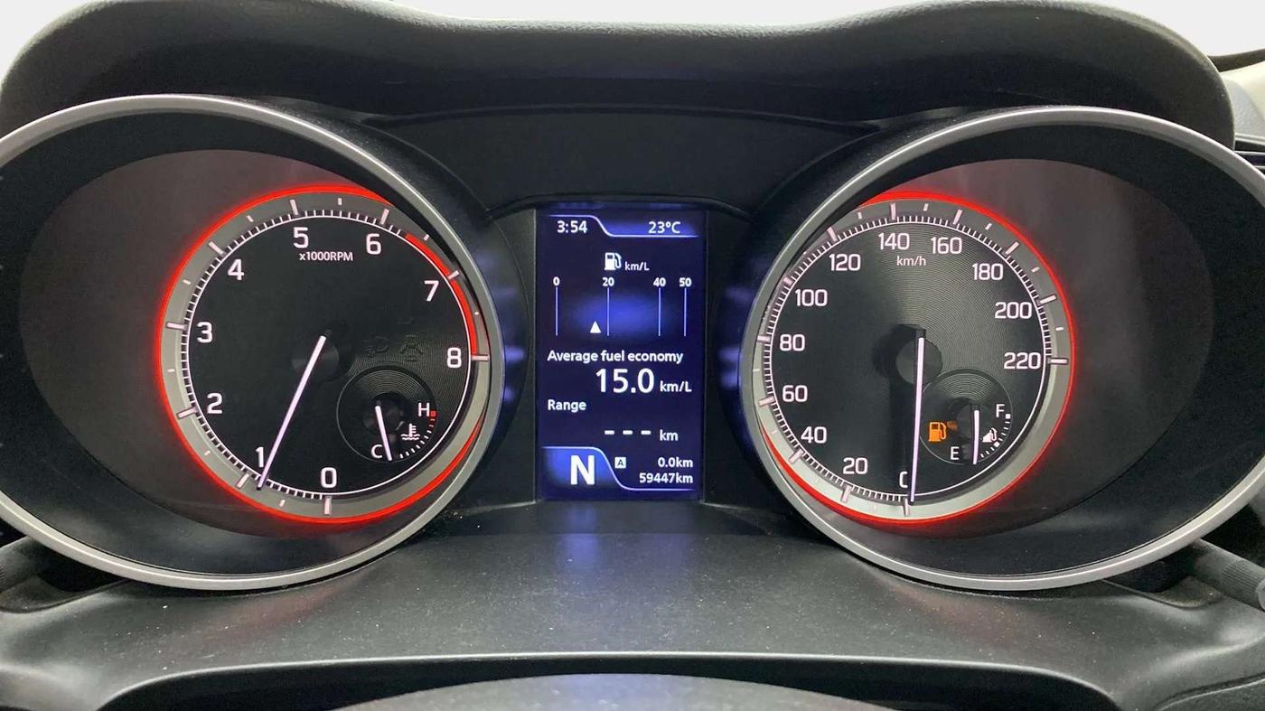 2021 Maruti Swift ZXI PLUS AMT, Petrol, Automatic, 59,424 km, Odometer Image