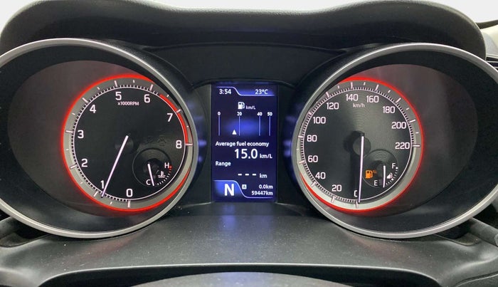 2021 Maruti Swift ZXI PLUS AMT, Petrol, Automatic, 59,424 km, Odometer Image