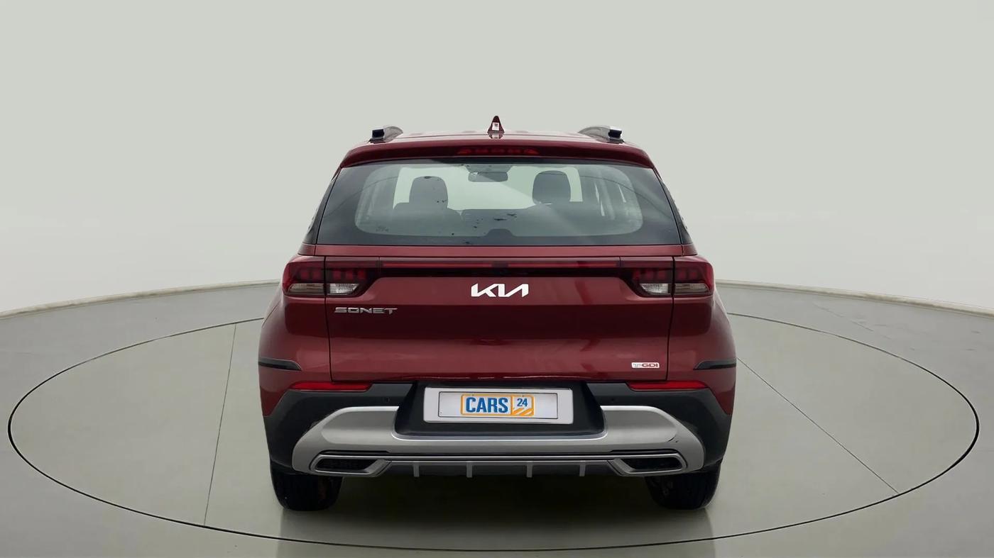 2022 KIA SONET HTX 1.0 DCT, Petrol, Automatic, 22,001 km, Back/Rear