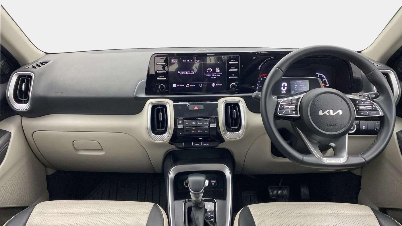 2022 KIA SONET HTX 1.0 DCT, Petrol, Automatic, 22,001 km, Dashboard