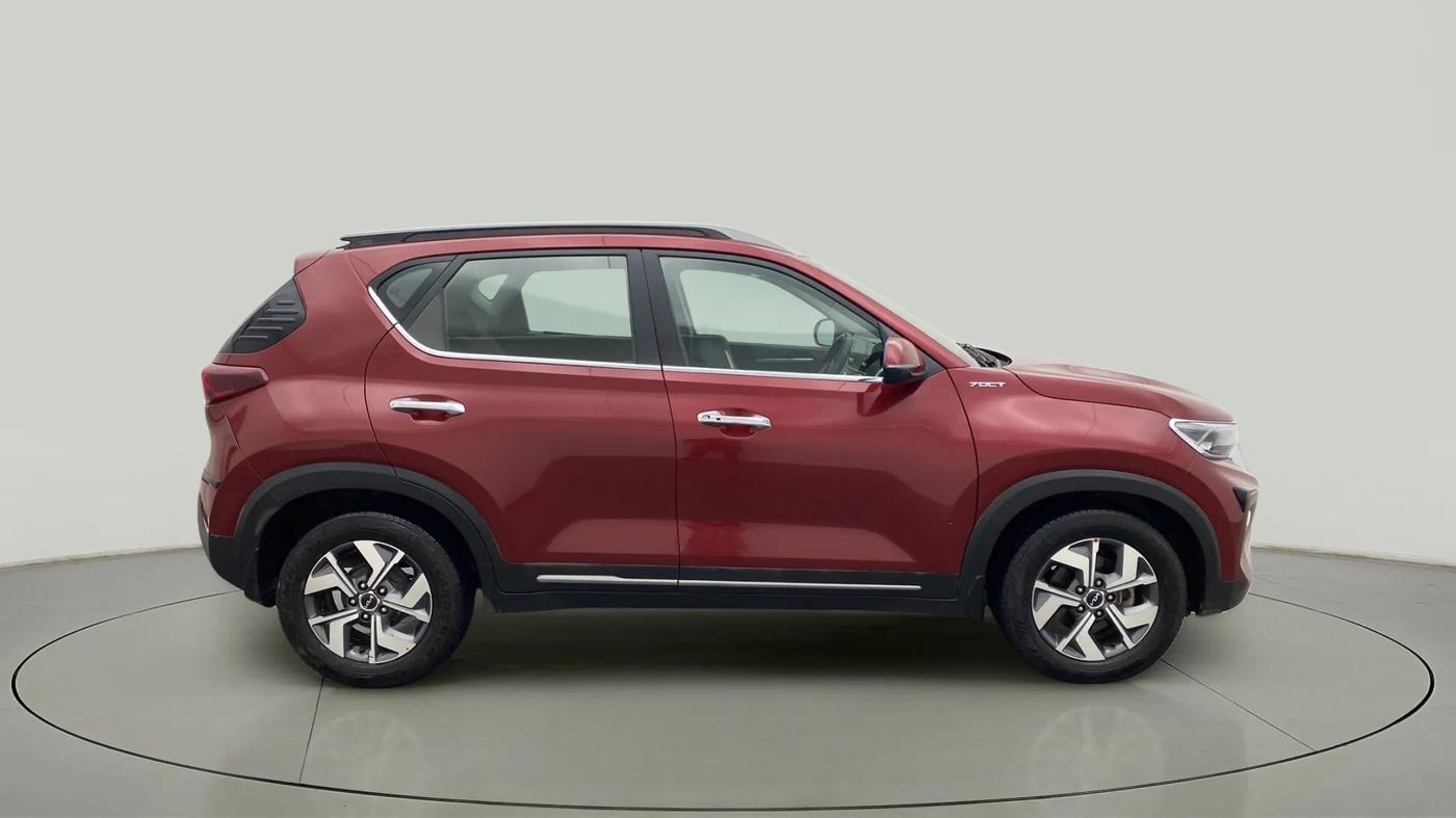 2022 KIA SONET HTX 1.0 DCT, Petrol, Automatic, 22,001 km, Right Side View