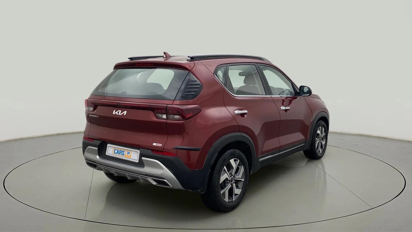 2022 KIA SONET HTX 1.0 DCT, Petrol, Automatic, 22,001 km, Right Back Diagonal