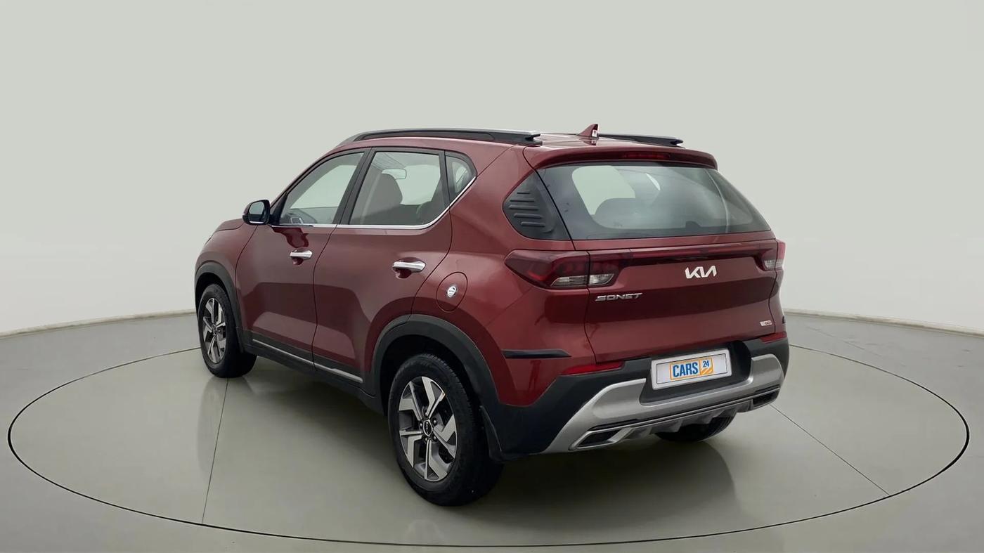 2022 KIA SONET HTX 1.0 DCT, Petrol, Automatic, 22,001 km, Left Back Diagonal