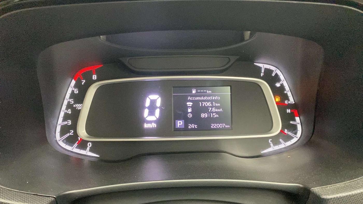 2022 KIA SONET HTX 1.0 DCT, Petrol, Automatic, 22,001 km, Odometer Image