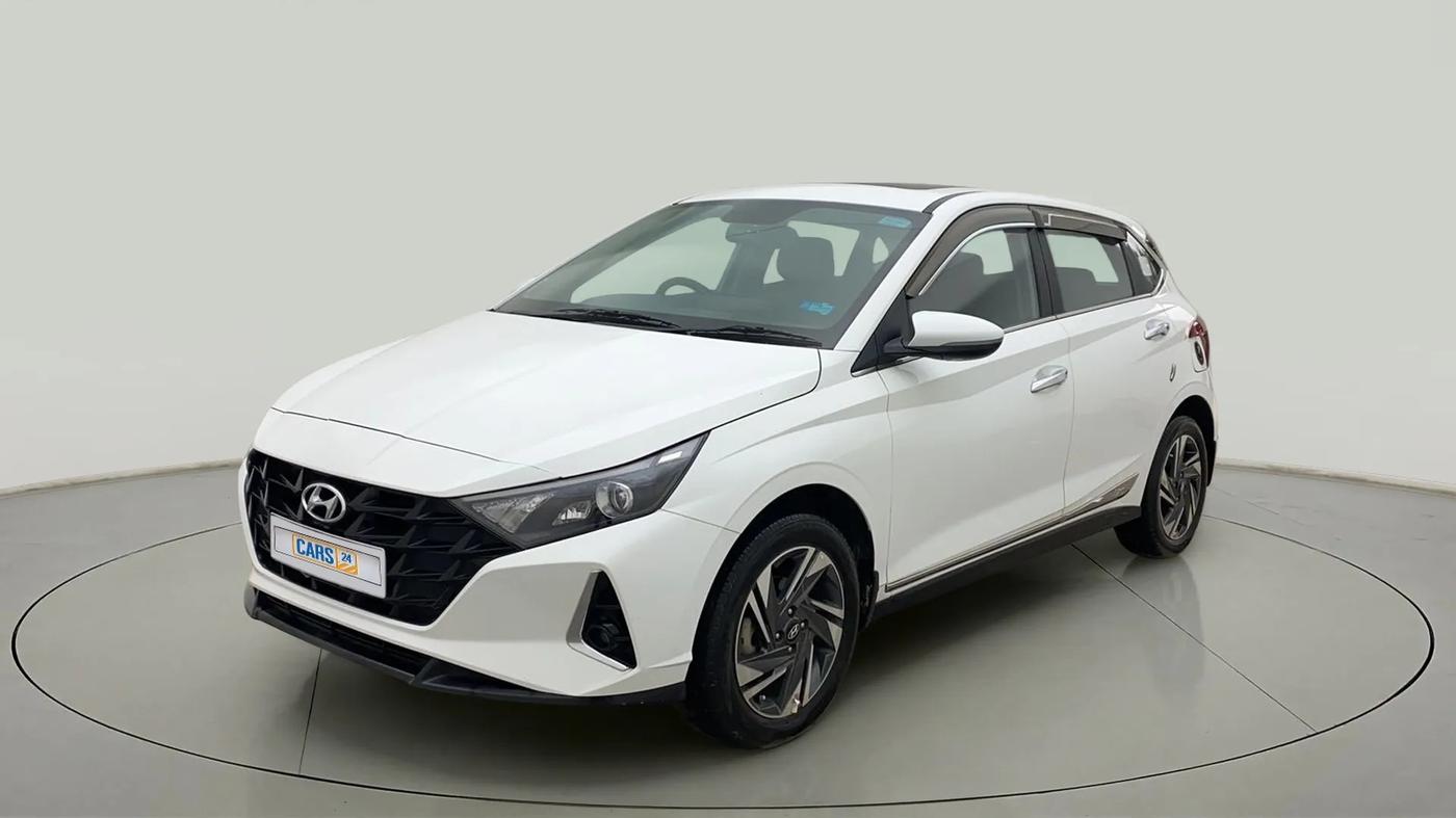 2023 Hyundai NEW I20 ASTA (O) 1.2 MT, CNG, Manual, 27,330 km, Left Front Diagonal