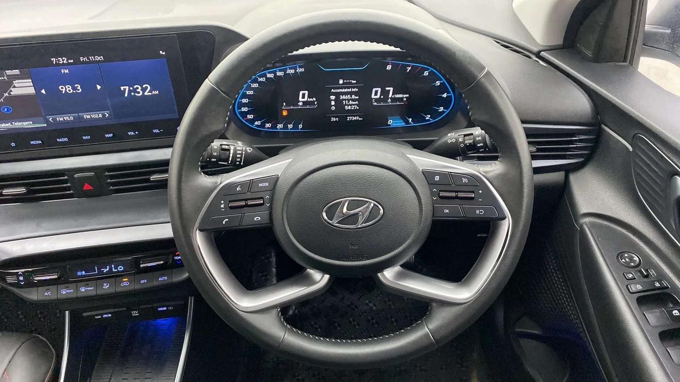 2023 Hyundai NEW I20 ASTA (O) 1.2 MT, CNG, Manual, 27,330 km, Steering Wheel Close Up