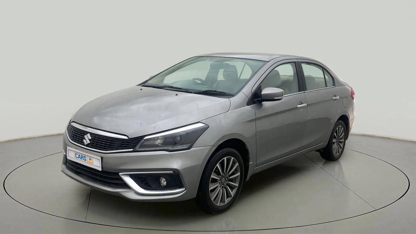 2018 Maruti Ciaz ALPHA  AT 1.5 SHVS PETROL, Petrol, Automatic, 58,396 km, Left Front Diagonal