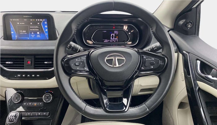 2023 Tata NEXON XZ PLUS LUX SUNROOF DUAL TONE PETROL, Petrol, Manual, 12,351 km, Steering Wheel Close Up