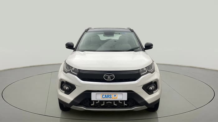 2023 Tata NEXON XZ PLUS LUX SUNROOF DUAL TONE PETROL, Petrol, Manual, 12,351 km, Front