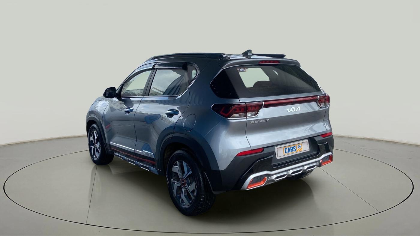 2022 KIA SONET HTX ANNIVERSARY EDITION 1.5, Diesel, Manual, 60,511 km, Left Back Diagonal