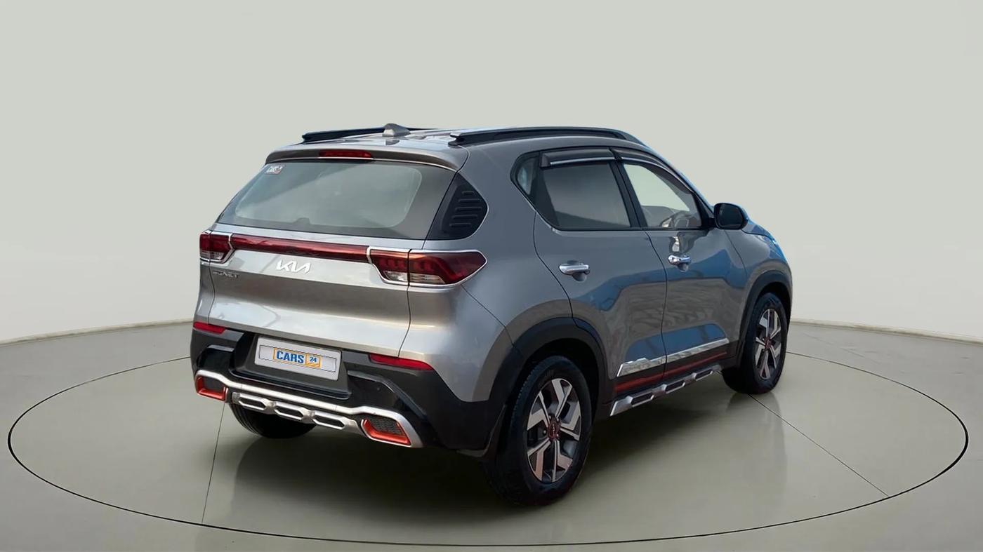 2022 KIA SONET HTX ANNIVERSARY EDITION 1.5, Diesel, Manual, 60,511 km, Right Back Diagonal