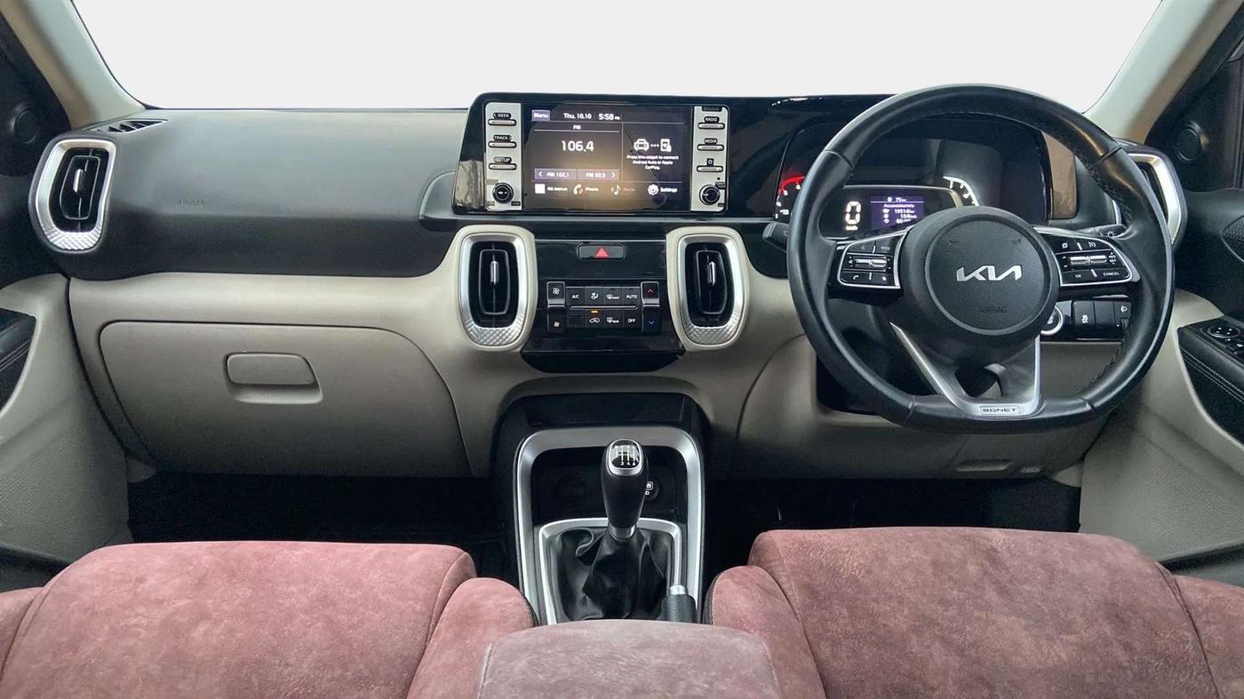 2022 KIA SONET HTX ANNIVERSARY EDITION 1.5, Diesel, Manual, 60,511 km, Dashboard