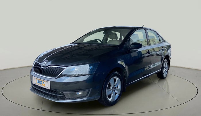 2017 Skoda Rapid STYLE 1.5 TDI AT, Diesel, Automatic, 87,285 km, Left Front Diagonal