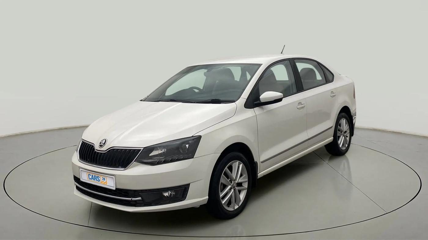 2019 Skoda Rapid STYLE 1.6 MPI AT, Petrol, Automatic, 48,873 km, Left Front Diagonal