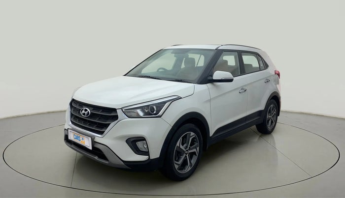 2018 Hyundai Creta SX AT 1.6 PETROL, Petrol, Automatic, 38,493 km, Left Front Diagonal