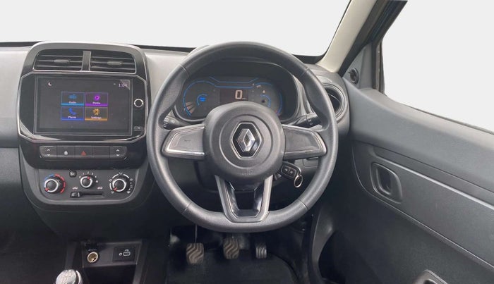 2021 Renault Kwid RXT 1.0 (O), Petrol, Manual, 43,265 km, Steering Wheel Close Up