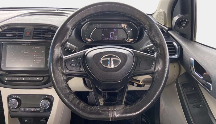 2023 Tata Tiago XZA PLUS PETROL, Petrol, Automatic, 15,140 km, Steering Wheel Close Up