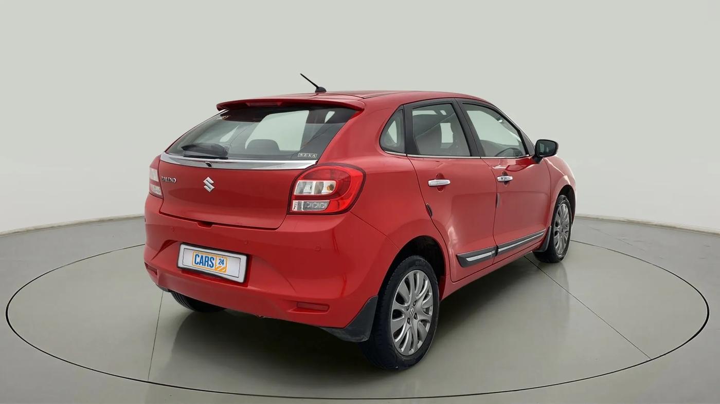 2017 Maruti Baleno ALPHA PETROL 1.2, Petrol, Manual, 71,102 km, Right Back Diagonal
