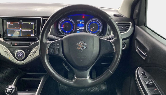 2017 Maruti Baleno ALPHA PETROL 1.2, Petrol, Manual, 71,102 km, Steering Wheel Close Up