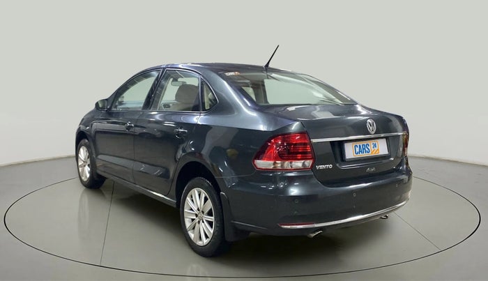 2016 Volkswagen Vento HIGHLINE PETROL AT, Petrol, Automatic, 57,550 km, Left Back Diagonal