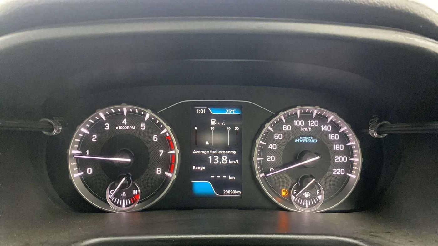 2022 Maruti BREZZA ZXI SMART HYBRID , Petrol, Manual, 23,690 km, Odometer Image