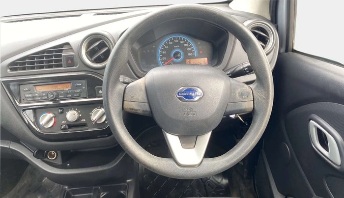 2018 Datsun Redi Go S 1.0 AMT, Petrol, Automatic, 32,697 km, Steering Wheel Close Up